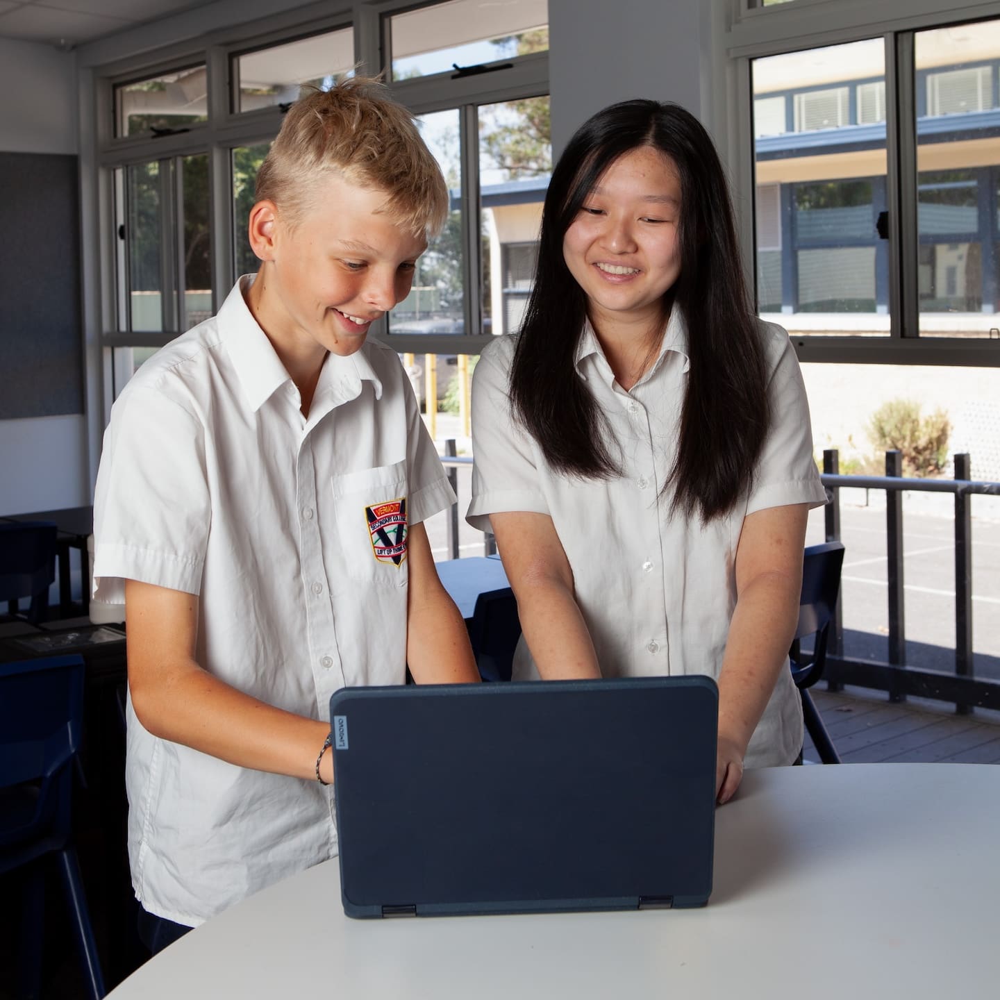 Students at Vermont Secondary College